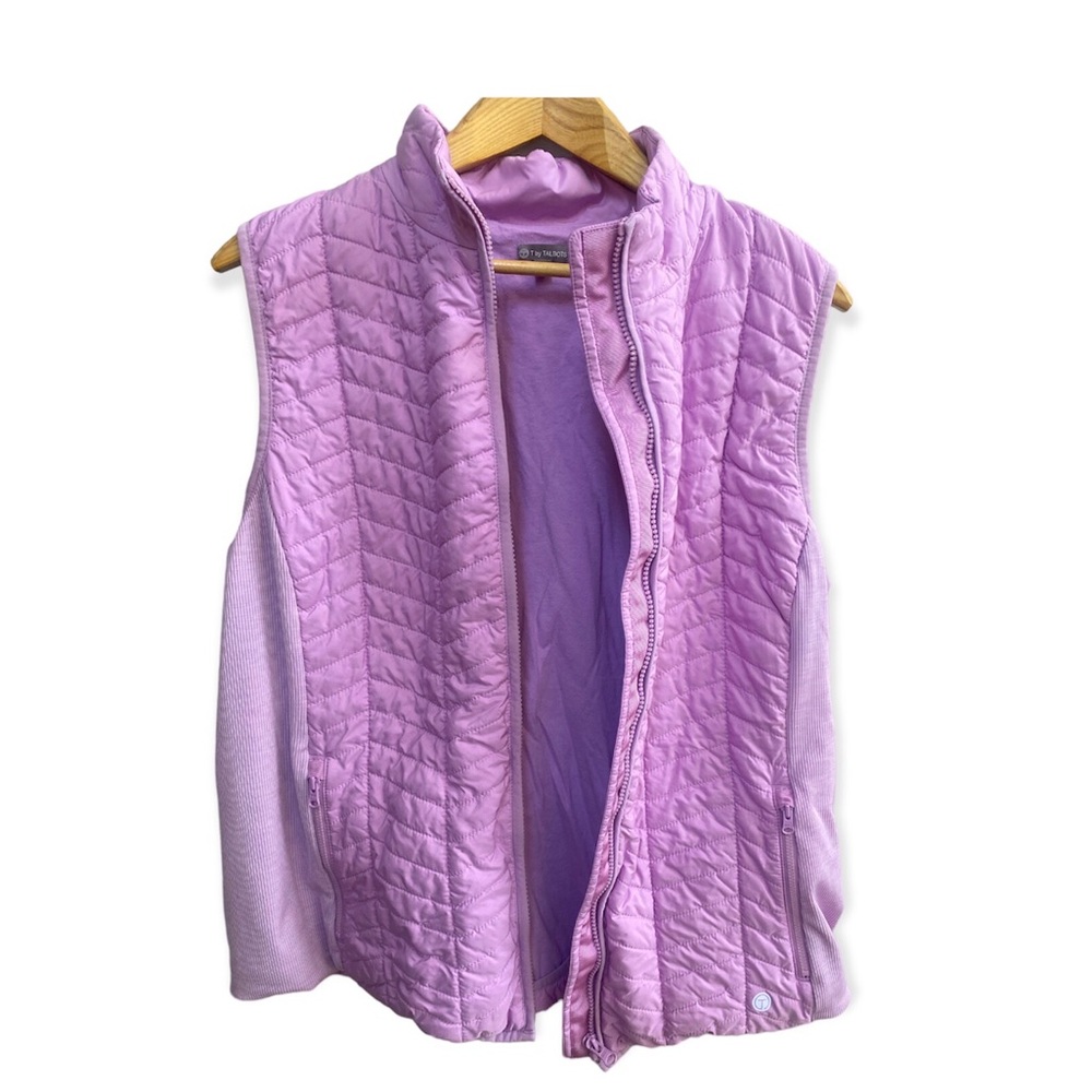 T By Talbots With Herringbone Zip-Up - image 4